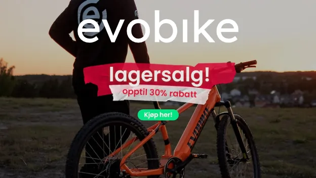 Vintertilbudene er her hos EvoBike. Finn de beste prisene for kalde dager.