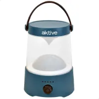 Aktive 2-i-1 63077 Led Campinglampe Usb Oppladbar Dimbar 400 Lumens Aktive 2-i-1 63077 Led Campinglampe Usb Oppladbar Dimbar 400 Lumens