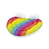 Bestway 43722 Rainbow Dreams Oppblåsbar øy unisex Bestway 43722 Rainbow Dreams Oppblåsbar øy unisex