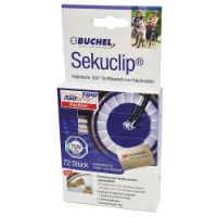 Buchel Sekuclip 80 Mm Reflekterende Klistremerker 72 Enheter Buchel Sekuclip 80 Mm Reflekterende Klistremerker 72 Enheter
