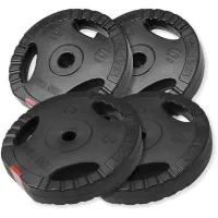 Gorilla Vektskiver PRO Trigrip - 2x5kg 2x10kg, Vektpakke gummibelagt Gorilla Vektskiver PRO Trigrip - 2x5kg 2x10kg, Vektpakke gummibelagt