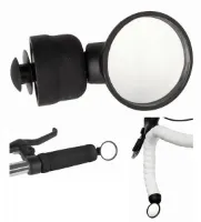 M-Wave 3D Mirror, 35mm diameter Sykkelspeil M-Wave 3D Mirror, 35mm diameter Sykkelspeil